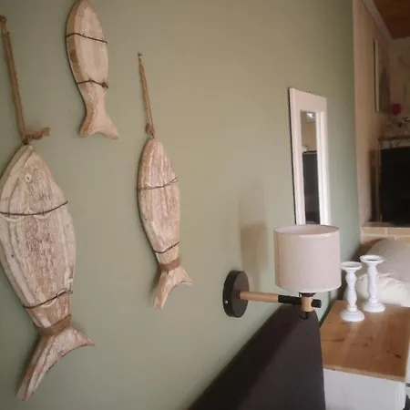 アパート Achillion Paralía Skotínis